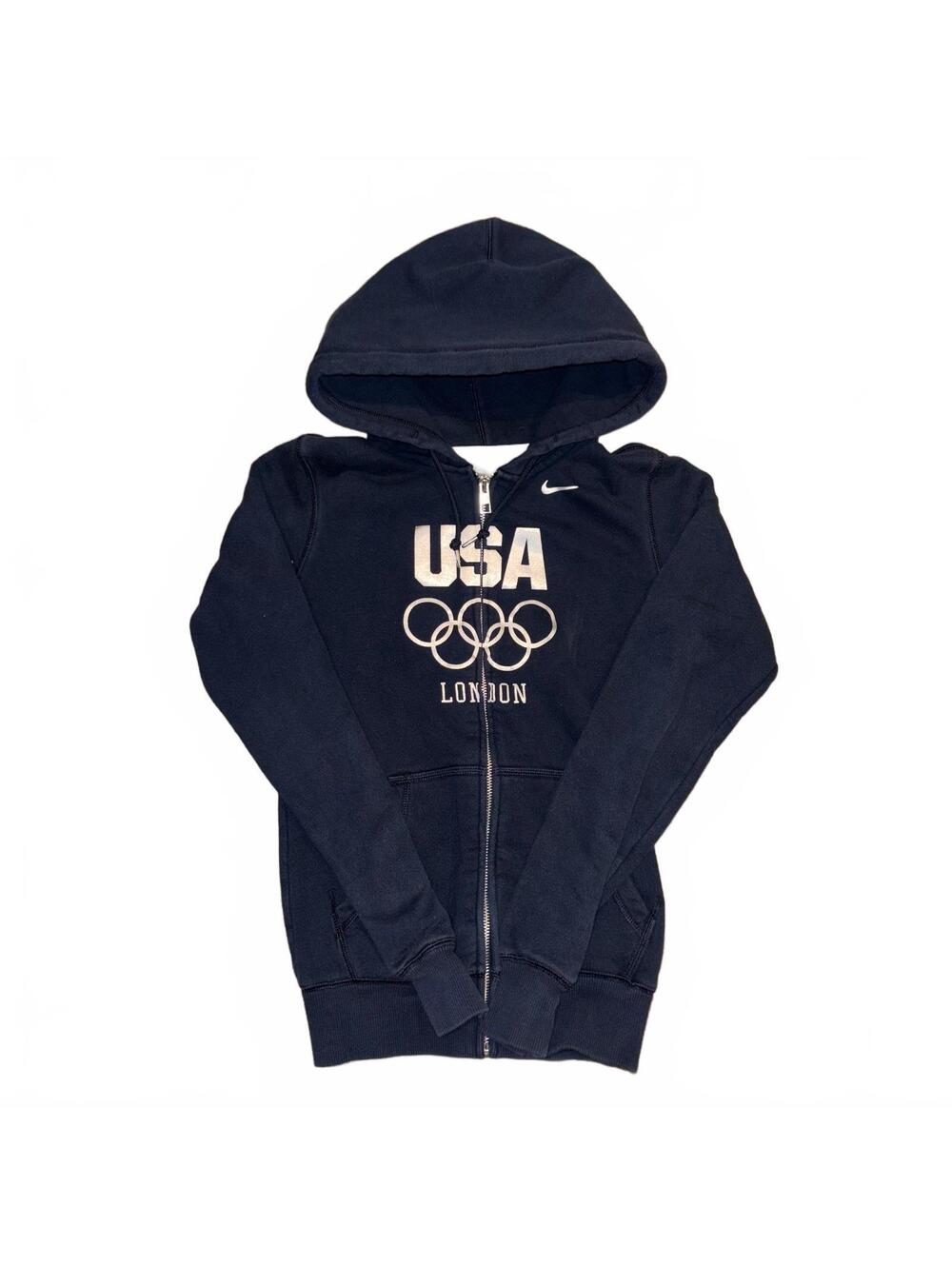Womens Nike USA London Olympics Zip Up